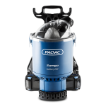 Pacvac Superpro Battery 700 Advanced Backpack Vacuum